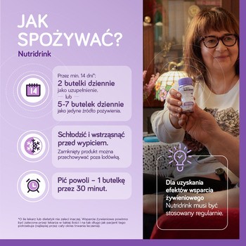 Nutridrink, smak neutralny, płyn,  4 x 125 ml