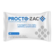 Procto-Zac, chusteczki pielęgnacyjne, 30 szt.
