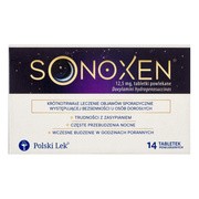 Sonoxen, 12,5 mg, tabletki powlekane, 14 szt.