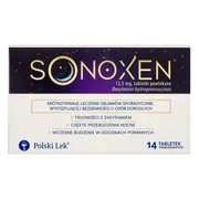 Sonoxen, 12,5 mg, tabletki powlekane, 14 szt.