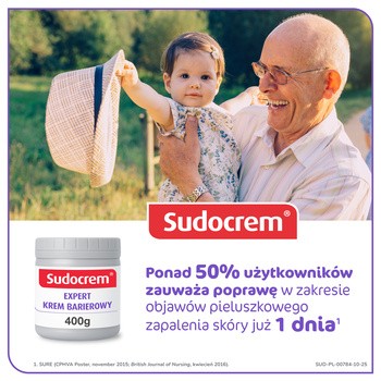 Sudocrem Expert, krem barierowy, odleżyny, otarcia, 400 g