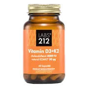 LABS212 Vitamin D3+K2, kapsułki, 60 szt.