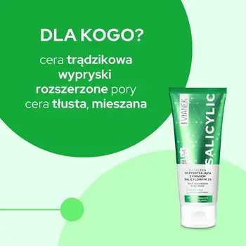 Vianek Hero Salic, maseczka oczyszczająca z kwasem salicylowym 2%, 75 ml