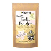 Nacomi, puder do kąpieli, słodka malinowa babeczka, 100 g + 50 g GRATIS