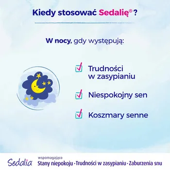 Sedalia na sen i niepokój, syrop, 200 ml