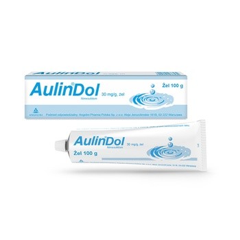 AulinDol, 30 mg/g, żel, 100 g, tuba