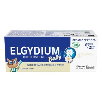 Elgydium Baby, pasta do zębów w żelu, dla dzieci od 6 miesięcy do 2 lat, 30 ml