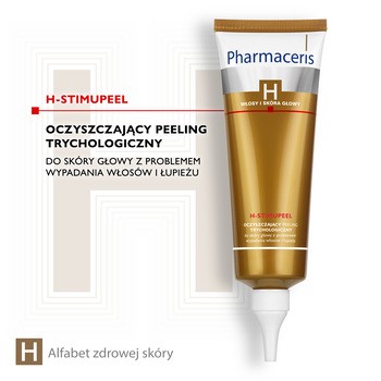 Pharmaceris H-Stimupeel, oczyszczający peeling trychologiczny, do skóry głowy, 125 ml