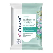 Cleanic, chusteczki do demakijażu, cera normalna i mieszana, 10 szt.