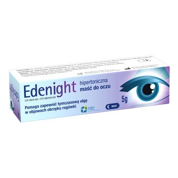 Edenight, maść do oczu, hipertoniczna, 5 g