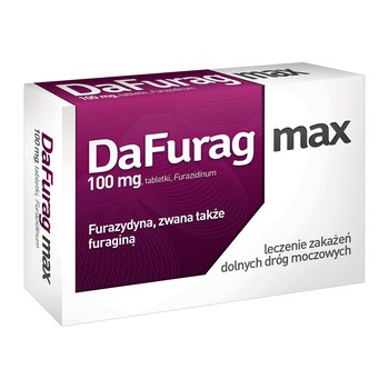 Dafurag max, 100 mg, tabletki, 15 szt.