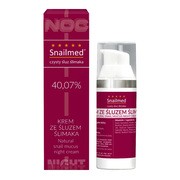 Snailmed, regenerujący krem na noc do twarzy z naturalnym śluzem ślimaka, 30 ml