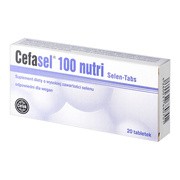 Cefasel 100 nutri, tabletki, 20 szt.