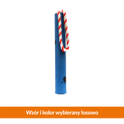 Duvoplus Gumowy Kij z uchwytem z liny, zabawka dla psa, 25 cm, 1 szt.