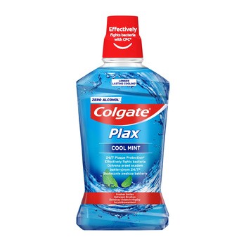 Colgate Plax Cool Mint, płyn do płukania jamy ustnej, 500 ml