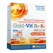 Olimp Labs Gold-Vit D3+K2, 2000 IU + 50 μg, kapsułki, 60 szt.