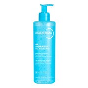 Bioderma Hydrabio Gel Moussant, nawilżający żel do mycia twarzy 3 w 1, 400 ml