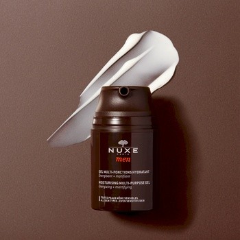 Zestaw Nuxe Men, żel pod prysznic, 200 ml + dezodorant roll-on, 50 ml + żel nawilżający, 50 ml