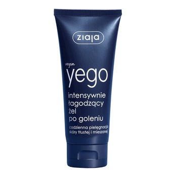 Ziaja Yego, intensywnie łagodzący żel po goleniu, 75 ml