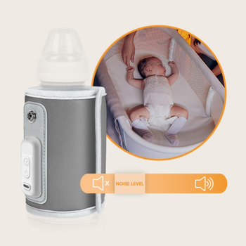 Lionelo Thermup Go Plus podgrzewacz do butelek, grey, 1 szt.