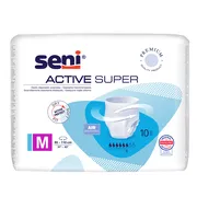 Seni Active Super, majtki chłonne, rozmiar M, 10 szt.