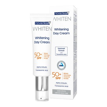 Novaclear Whiten, krem redukujący przebarwienia na dzień SPF50+, 50 ml