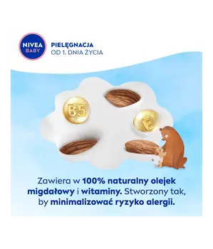 Nivea Baby, krem kojący przeciw odparzeniom, 100 ml