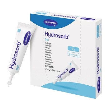 Hydrosorb Gel, żel jałowy, 5 x 8 g