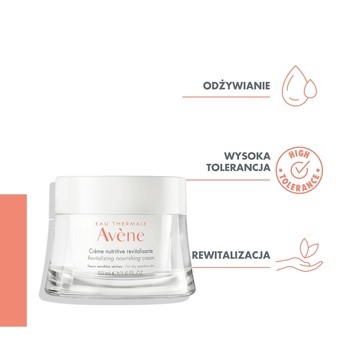 Avene Eau Thermale, odżywczy krem rewitalizujący, 50 ml