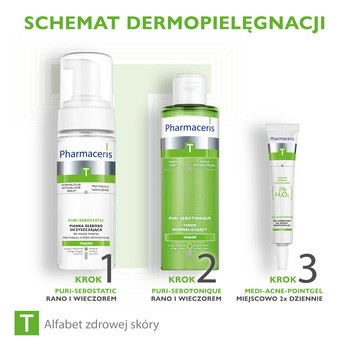 Pharmaceris T Medi Acne-Pointgel, żel punktowy na miejscowe zmiany mikrozapalne, 10 ml