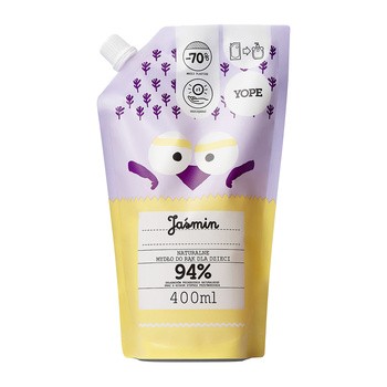 Yope, mydło dziecięce, Jaśmin, refill, 400 ml