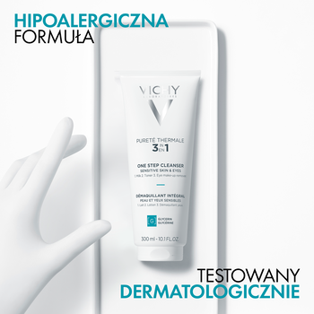 Vichy Purete Thermale, preparat do demakijażu 3w1, 300 ml