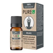 Pureo Relaks, mieszanka naturalnych olejków eterycznych, 10 ml