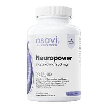 Osavi Neuropower z Cytykoliną 250 mg, kapsułki, 90 szt.