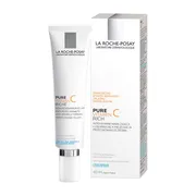 La Roche-Posay Pure Vitamin C Rich, nawilżający krem przeciwzmarszczkowy z czystą witaminą C, 40 ml