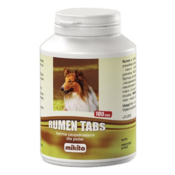 Mikita Rumen Tabs, tabletki dla psów, 100 szt.