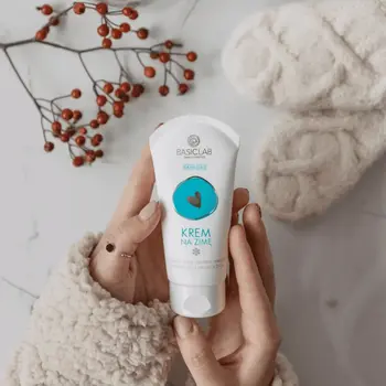 BasicLab Famillias, lipidowy krem ochronny na zimę, 75 ml