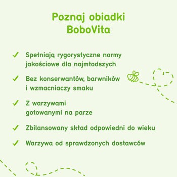 BoboVita, warzywa z soczystą wieprzowiną, 10 m+, 190 g