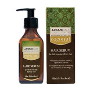 Arganicare Coconut, serum do bardzo suchych i zniszczonych włosów, 100 ml