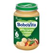 BoboVita, jabłka i banany z kleikiem owsianym, 6 m+, 190 g