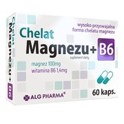 Alg Pharma Chelat Magnezu+B6, kapsułki, 60 szt.