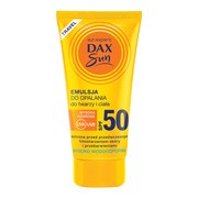 Dax Sun Travel, emulsja do opalania do twarzy i ciała SPF 50, 50 ml