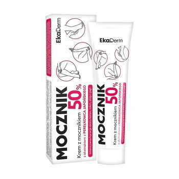 EkaDerm Mocznik 50%, krem, z mocznikiem, 30 ml