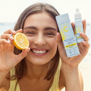 Bielenda C Marine Care, serum hydro-booster głęboko nawilżająco-energetyzujące na dzień, 30 ml