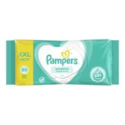 Pampers Sensitive, chusteczki nawilżane dla niemowląt, 80 szt.