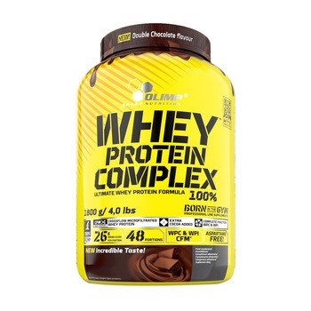 Olimp Whey Protein Complex 100%, proszek, double chocolate,1800 g