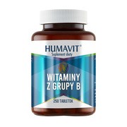Humavit N Witaminy z grupy B, tabletki, 250 szt. 