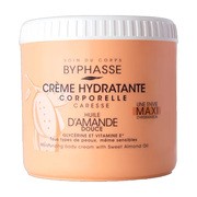 Byphasse Creme Hydratante, krem nawilżający do ciała z olejkiem ze słodkich migdałów, 500 ml