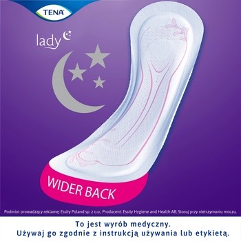 Tena Lady Normal Night, wkładki, 10 szt.