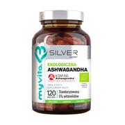 MyVita Silver Ashwagandha BIO, kapsułki, 120 szt.